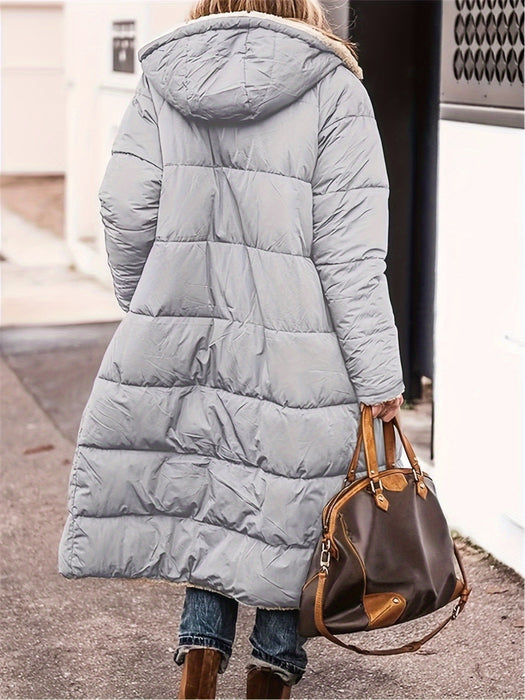 Sherpa Hooded Coat | Women