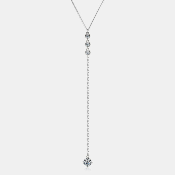 1.3 Carat Moissanite Drop Necklace