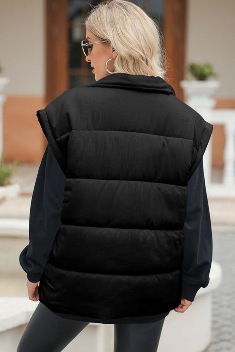 Zip Up Puffer Vests