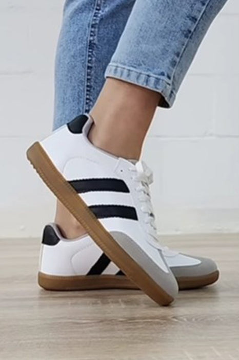 Striped Fashion Sneakers