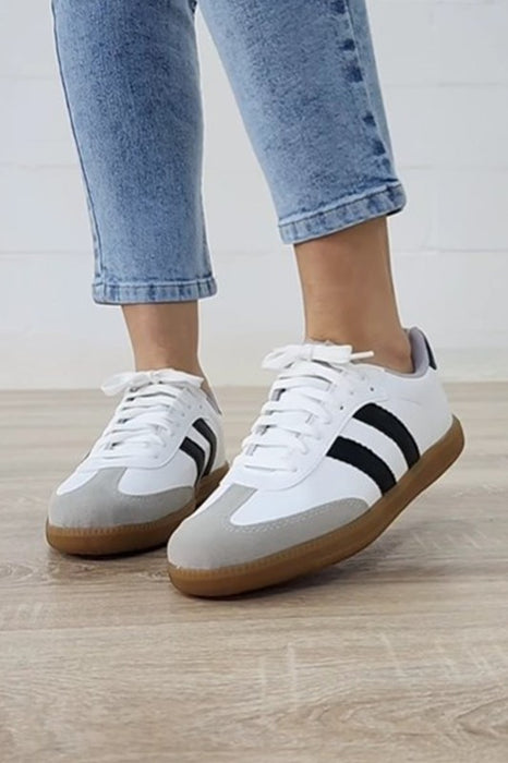 Striped Fashion Sneakers