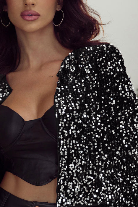 Sequin Jacket