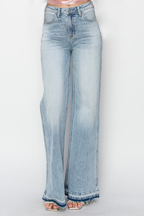 High Rise Wide Leg Jeans