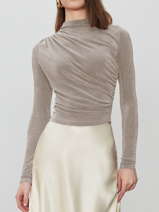 Mock Neck Top