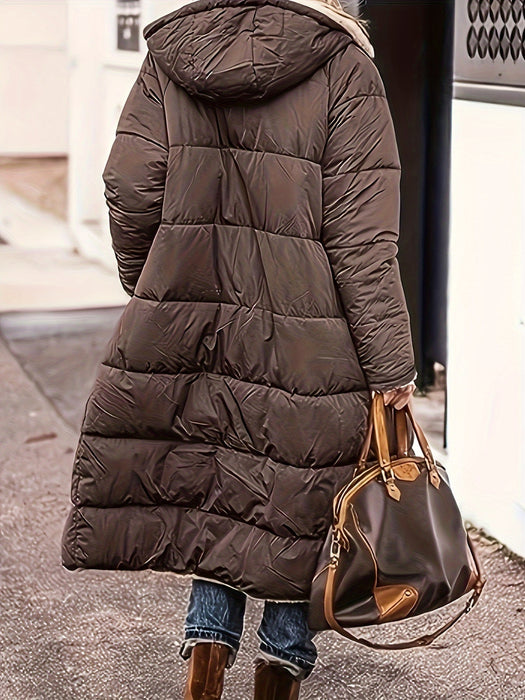 Sherpa Hooded Coat | Women