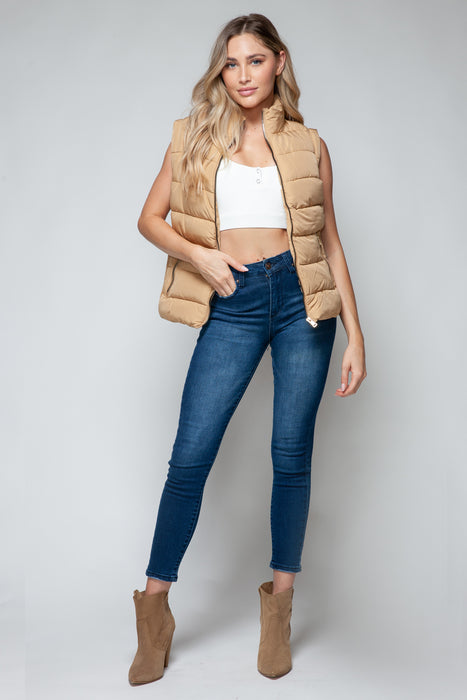 Puff Vest with Pockets