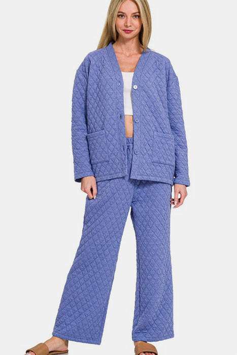 Quilted Lounge Set