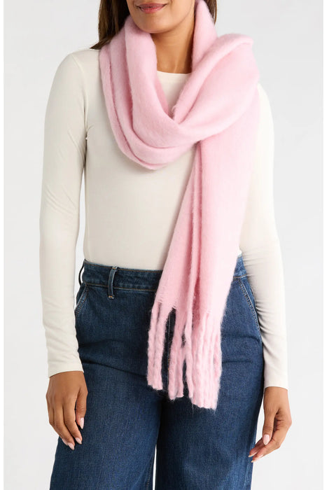 Brushed Knit Winter Scarf | Cozy Cold-Weather Wrap