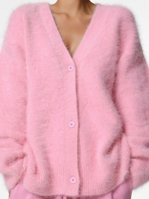 Fuzzy Cardigan | Women