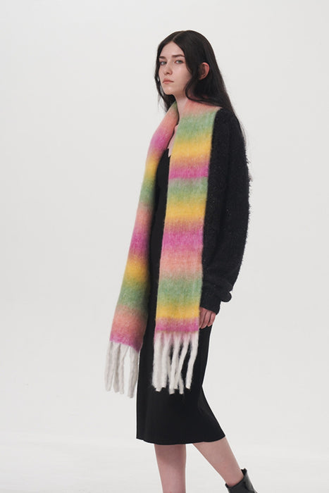 Fringe Thermal Scarf