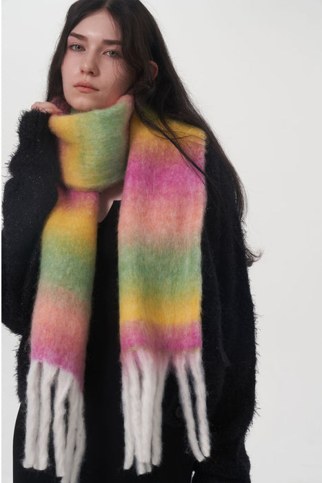 Fringe Thermal Scarf