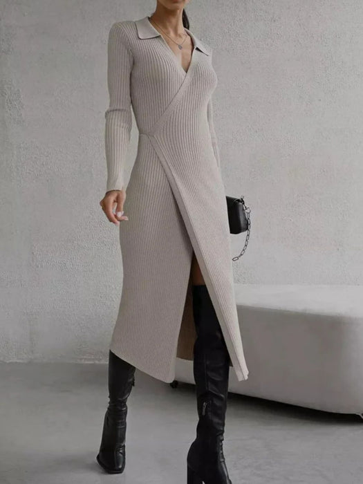 Long Sleeve Sweater Dress