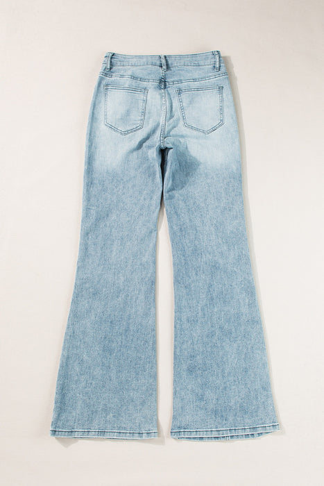 High Waist Bootcut Jeans