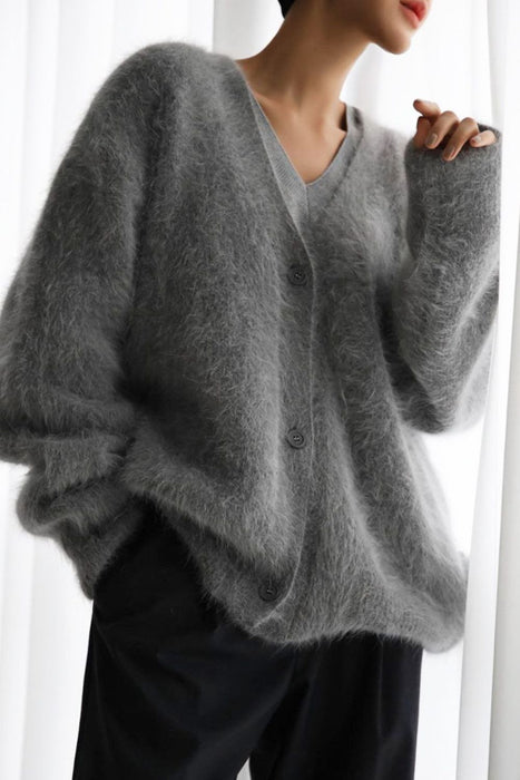 Fuzzy Cardigan | Women