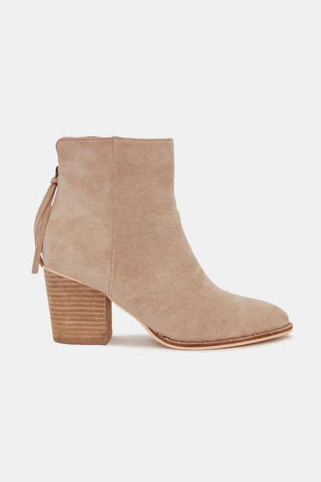 Suede Ankle Booties