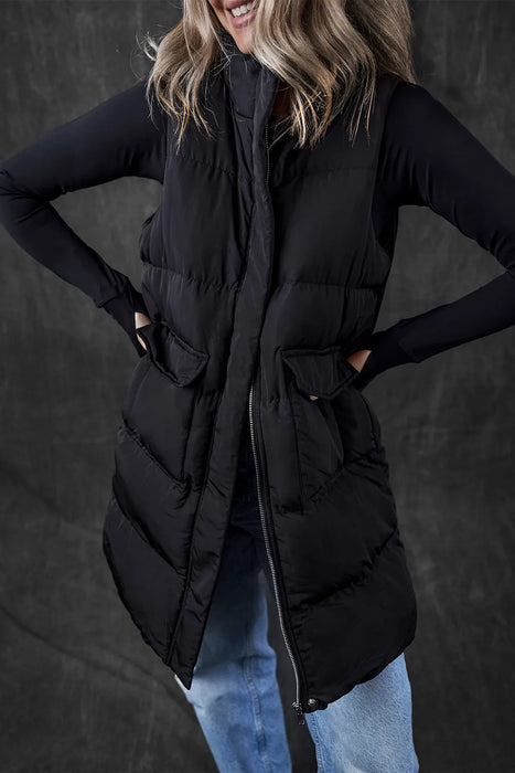 Long Puffer Vests