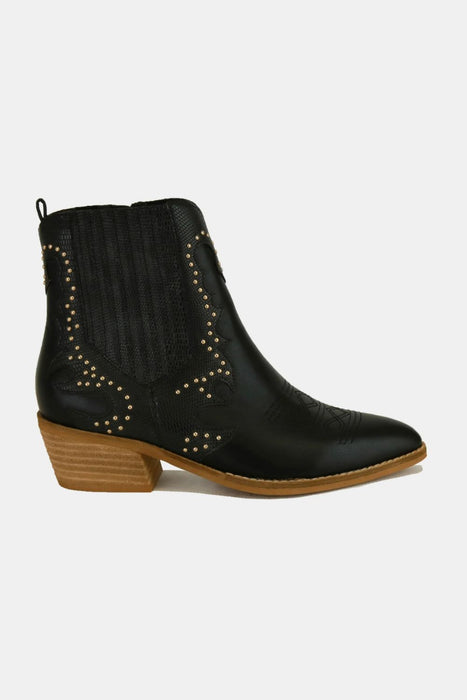 Black Studded Boots | Women