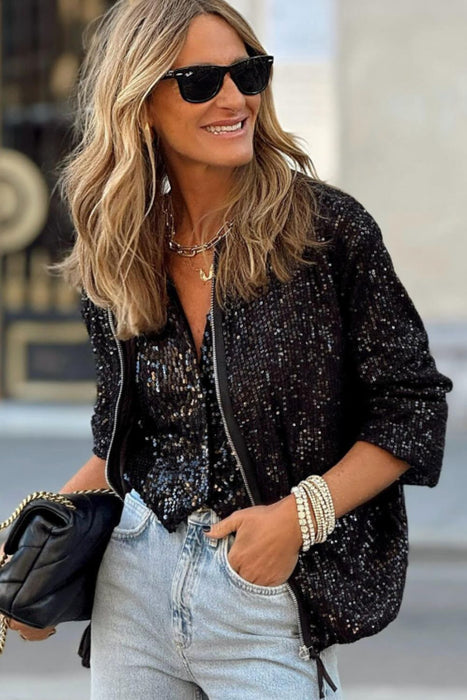 Sequin Jacket