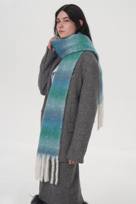 Fringe Thermal Scarf