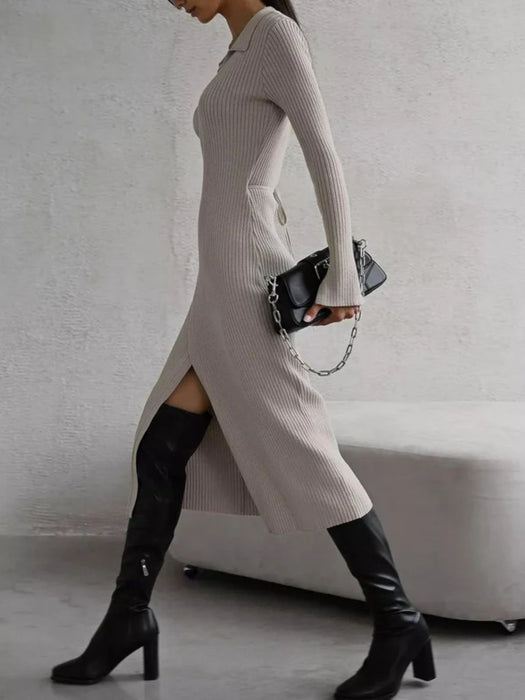 Long Sleeve Sweater Dress