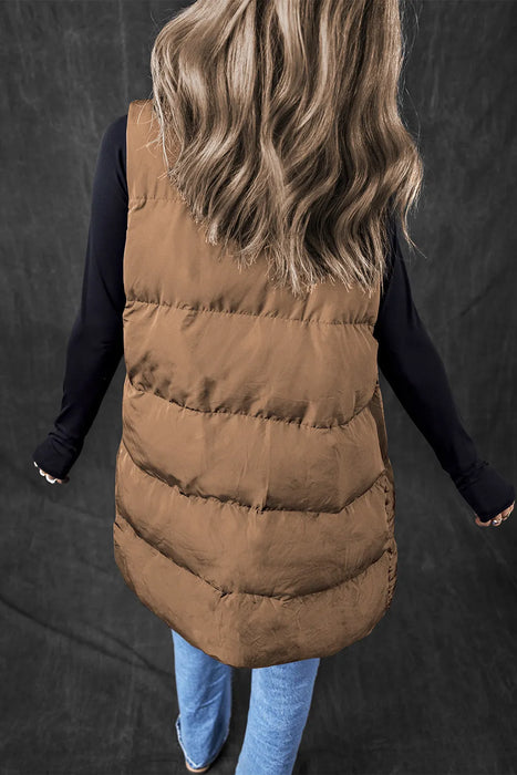 Long Puffer Vests