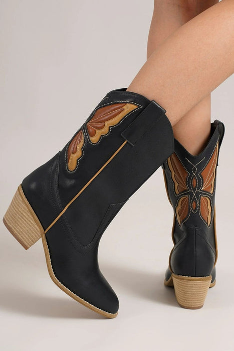 Women's Butterfly Cowboy Boots