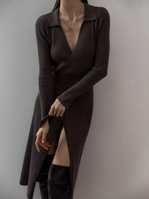 Long Sleeve Sweater Dress