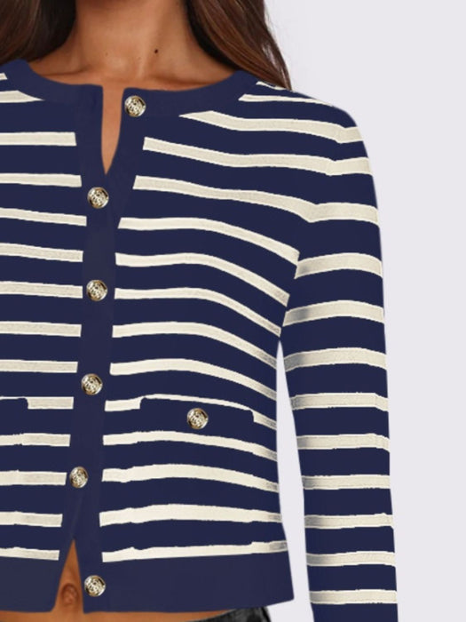 Striped Cardigan