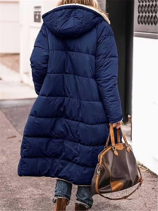 Sherpa Hooded Coat | Women