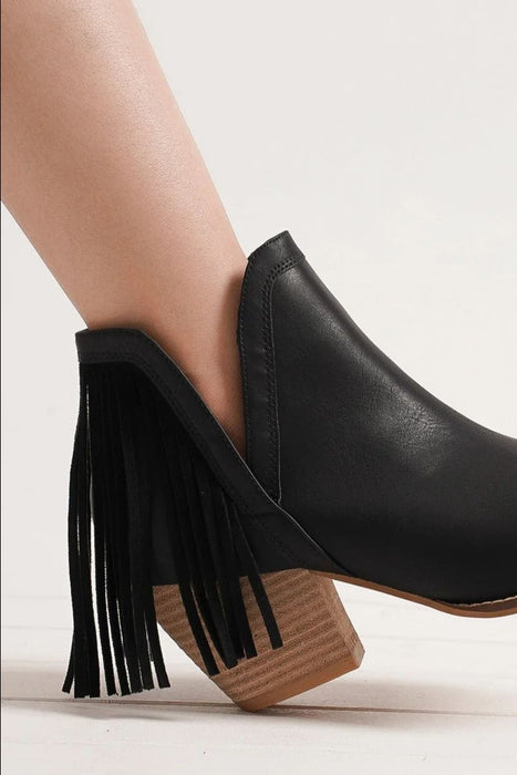 Fringe Ankle Booties | Women