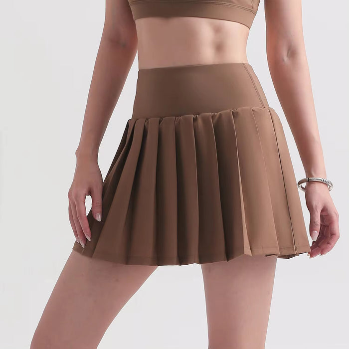 Pleated Varsity Tennis Skirt