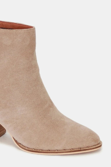 Suede Ankle Booties