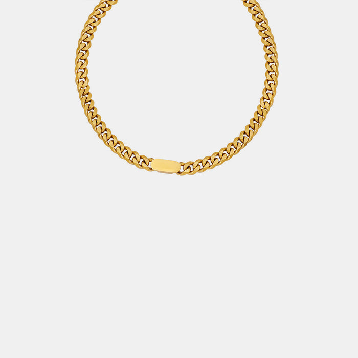 Women's 18K Gold-Plated Chain Necklace