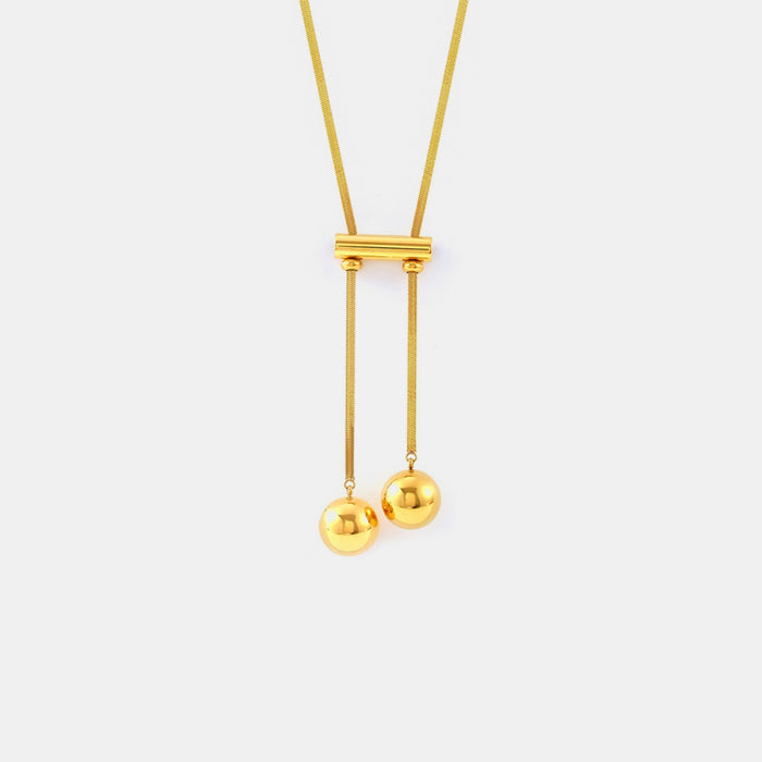 18K Gold-Plated Titanium Necklace