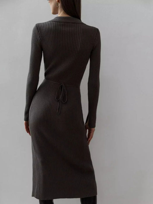 Long Sleeve Sweater Dress