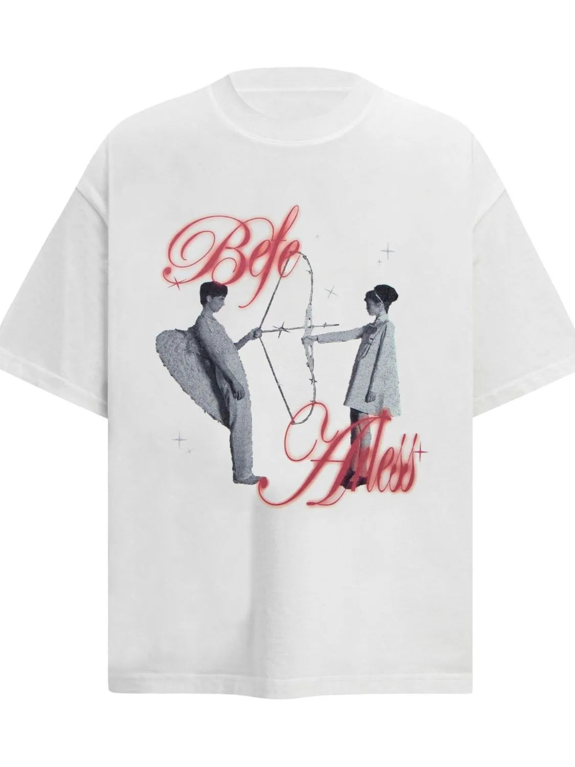 Men's White Graphic Short Sleeve T-Shirt — Keyo & Co.