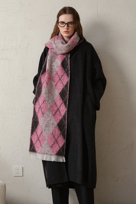 Women's Argyle Scarf