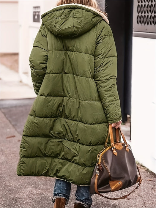 Sherpa Hooded Coat | Women