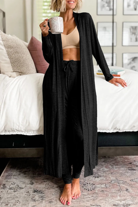 Cardigan and Pants Lounge Set | Loungewear