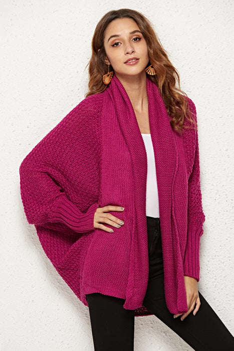 Batwing Sleeve Cardigan