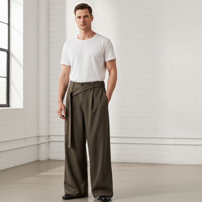 Men's Wide Leg Pants