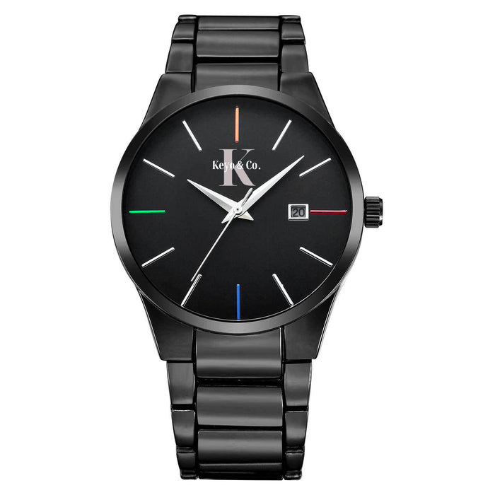 Men's Watch | Black | Stainless Steel | Unisex| 2-Day Shipping